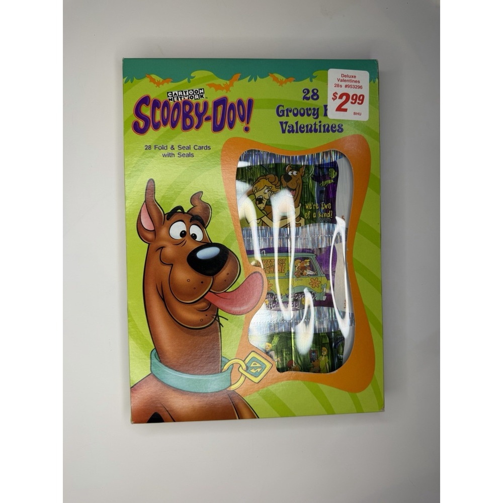 Scooby-Doo 28 Valentines Fold & Seal Cards Paper Magic Group Decorative